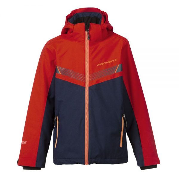 kurtka fischer ski jacket KUFSTEIN junior red