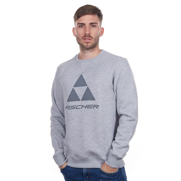 bluza fischer roundneck sweatshirt essentials grey 2024